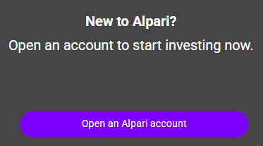 Signup screenshot